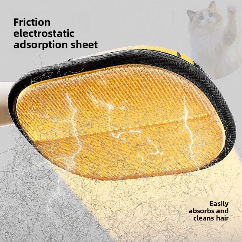 Electrostatic Pet Hair Removal Gloves for Cats and Dogs